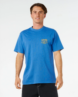 Rip Curl Liquid Trips Arch Tee Royal Blue M