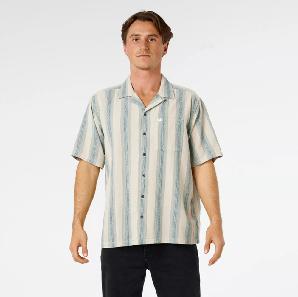 Rip Curl Classic Surf Weaver Tshirt Vintage White M