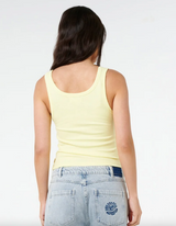 Rip Curl Hayley O Tank Top Pale Yellow