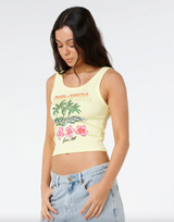 Rip Curl Hayley O Tank Top Pale Yellow