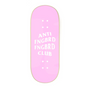 Delidecks AFBFBC Wood Fingerboard Deck Pink White 33 x 96