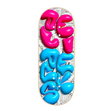 Delidecks They Lied Wood Fingerboard Deck White 34 x 96
