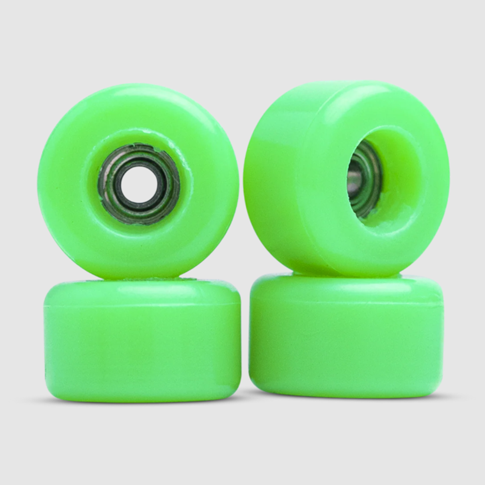 Delidecks Pro Fingerboard Wheels Reaction Green 7.5 og 95a