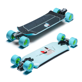 Loaded Tangent Skateboard Complete Dad Bod Blue 35.75 x 9.75