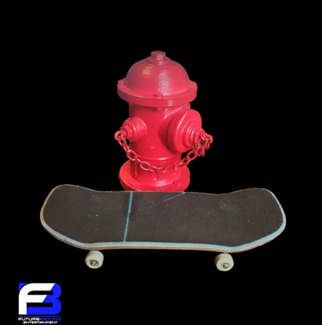 FutureBoundPrints Fire Hydrant Yellow 2.5 inch