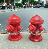 FutureBoundPrints Fire Hydrant Red 2.5 inch