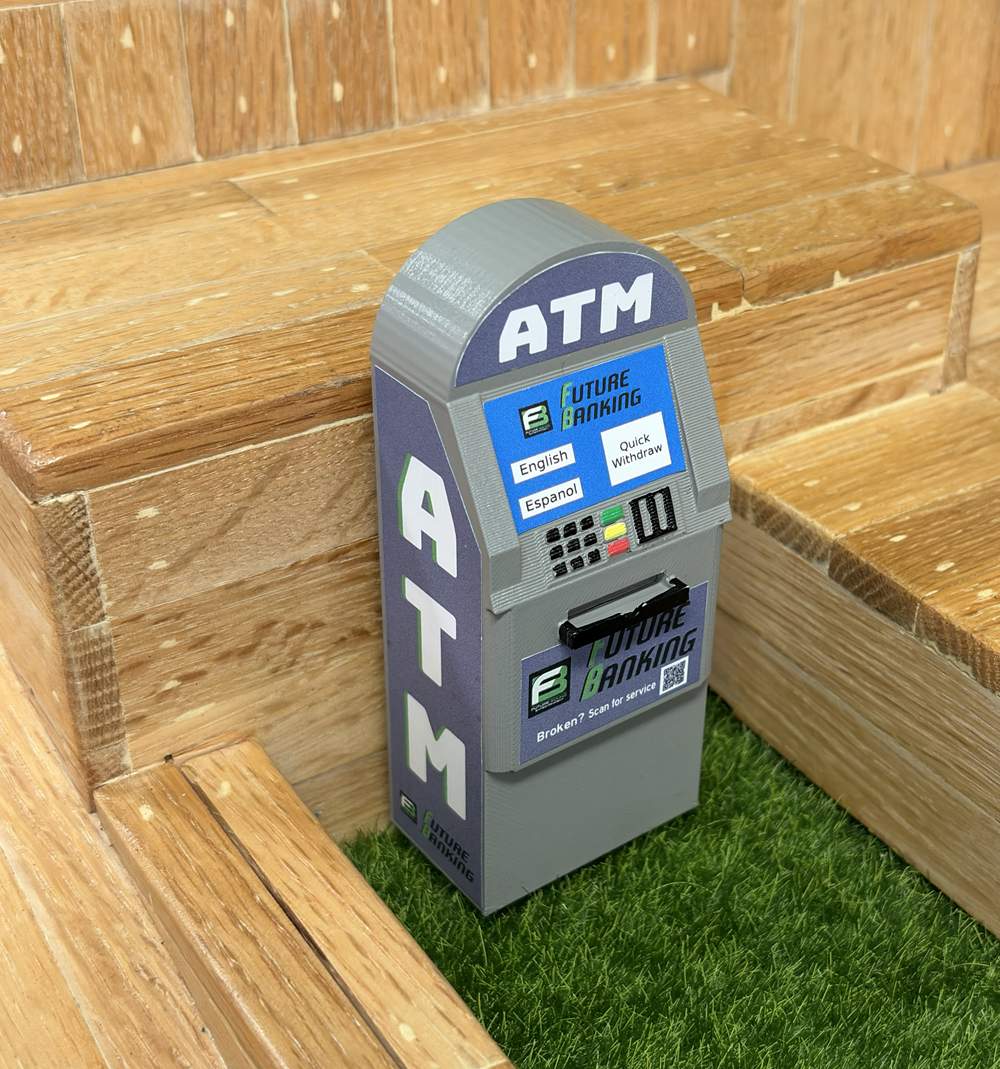 FutureBoundPrints Clean ATM Grey 4.5 inch