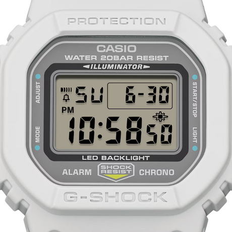 GSHOCK DW5600MNC7A8 White Green Yellow Onesize