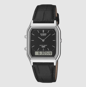 CASIO AQ230EL-1A SIlver Black Onesize