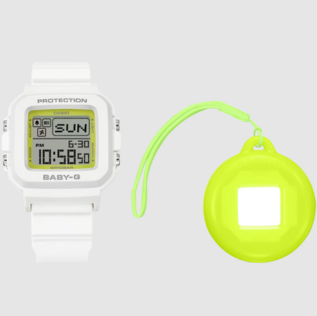 GSHOCK Baby G BGD10K-7 White Green Onesize