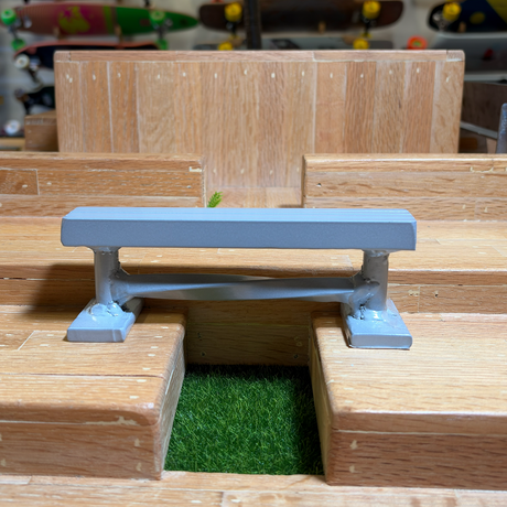 BlueRiver Rails Bench Flat Bar Grey 6x2.25