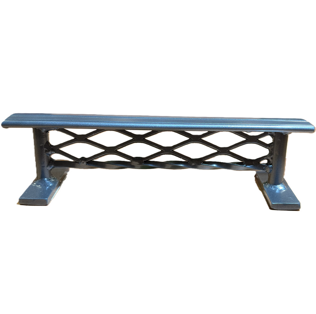 BlueRiver Rails Flat Bar High Diamond Weld Graphite 11x3
