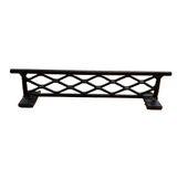 BlueRiver Rails Flat Bar Mid Diamond Weld Flat Black 11x2