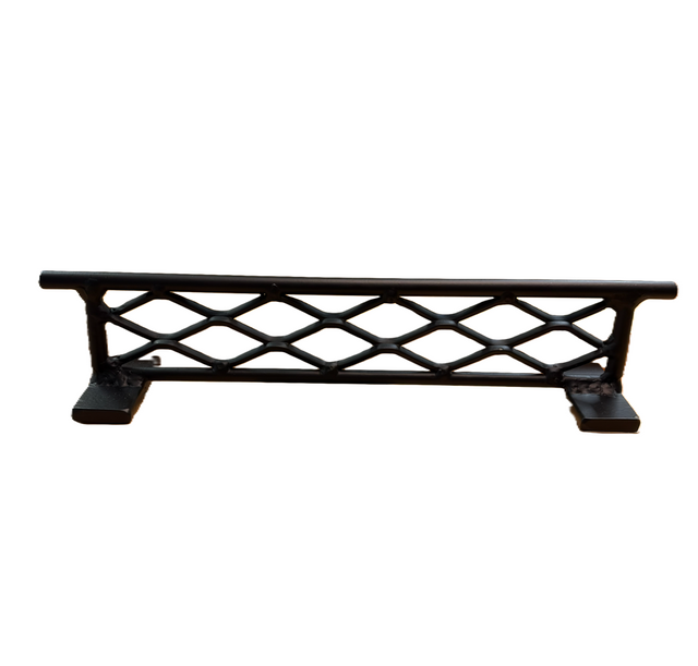 BlueRiver Rails Flat Bar Mid Diamond Weld Flat Black 11x2
