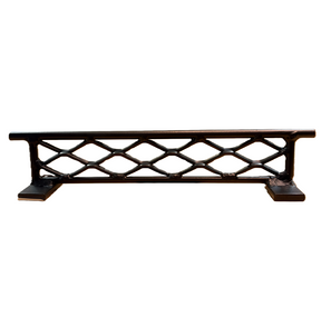 BlueRiver Rails Flat Bar Mid Diamond Weld Oil Rub Bronze 11x2