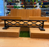 BlueRiver Rails Flat Bar Mid Diamond Weld Oil Rub Bronze 11x2