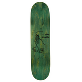 Zero Dern Heavy Slime Skateboard Deck White 8.25x14.25WB