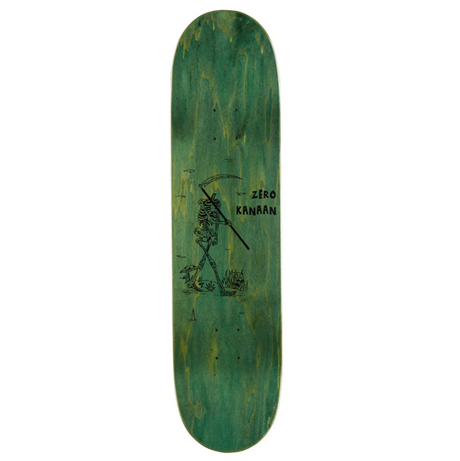 Zero Dern Heavy Slime Skateboard Deck White 8.25x14.25WB