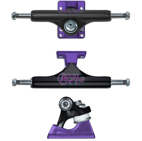 Slappy ST1 Classic Hollow BAM Pro Trucks Black Purple 8.25