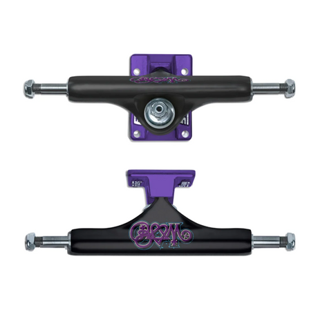 Slappy ST1 Classic Hollow BAM Pro Trucks Black Purple 8.25