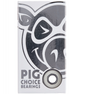 PIG Choice Skate Bearings White 8pack