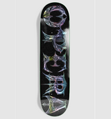 Opera Neo Ex7 Skateboard Deck Black Holographic 8.25