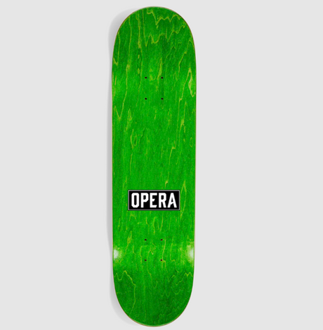 Opera Neo Ex7 Skateboard Deck Black Holographic 8.25