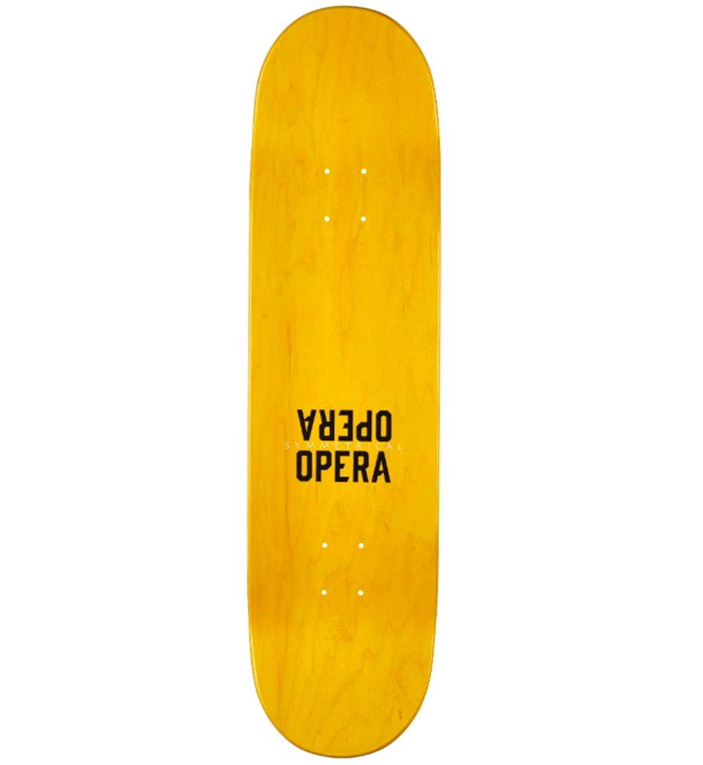 Opera Transition Sym EX7 Skateboard Deck Purple Grn 8.5x14.5WB