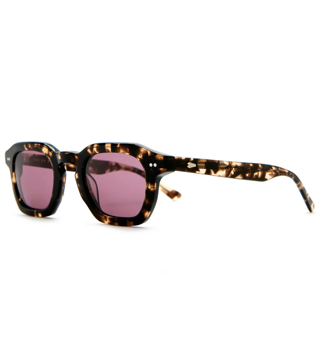 Crap No Wave Polarized Sunglasses Desert Tortoise Plum