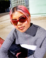 Crap Warp Zone Sunglasses Cherry Red