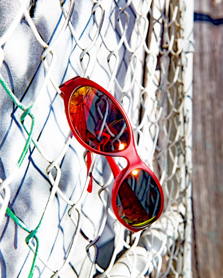 Crap Warp Zone Sunglasses Cherry Red