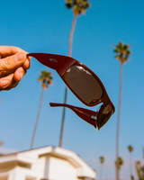 Crap Speed Charm Sunglasses Mahogany Cinnamon