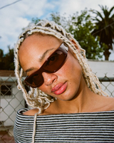 Crap Speed Charm Sunglasses Mahogany Cinnamon