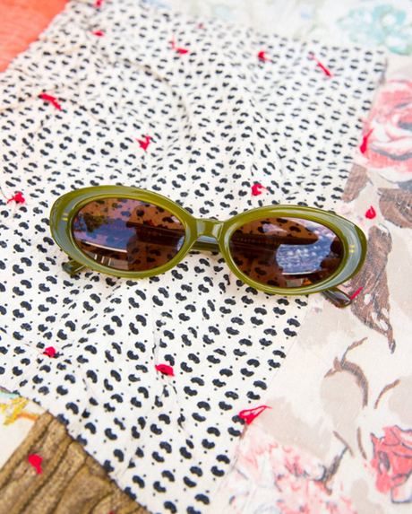 Crap Sweet Leaf Sunglasses Olive Amber