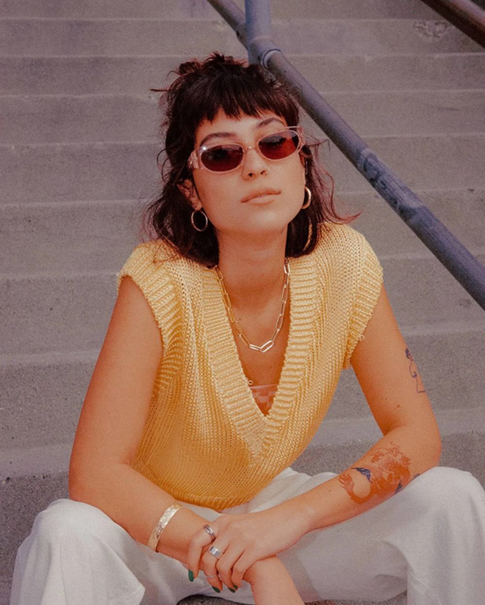 Crap Funk Punk Sunglasses Rose Plum