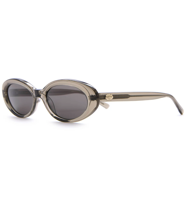 Crap Sweet Leaf Polarized Sunglasses Stone Smoke