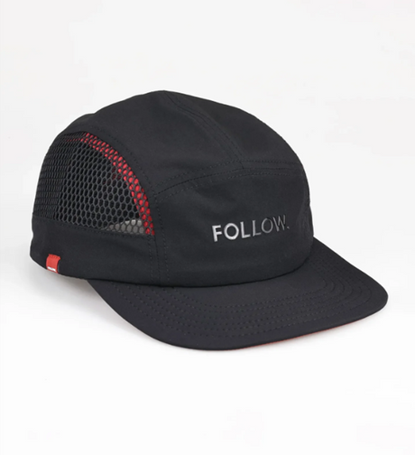 Follow Aqua Cap Black Adjustable Clip