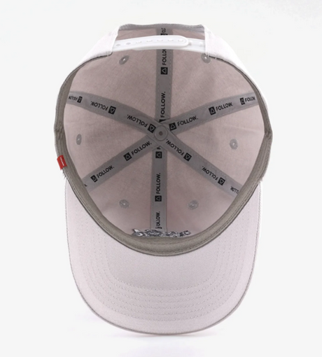 Follow Moment Cap Light Grey Snapback