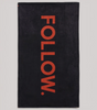 Follow Normal Towel Black One Size