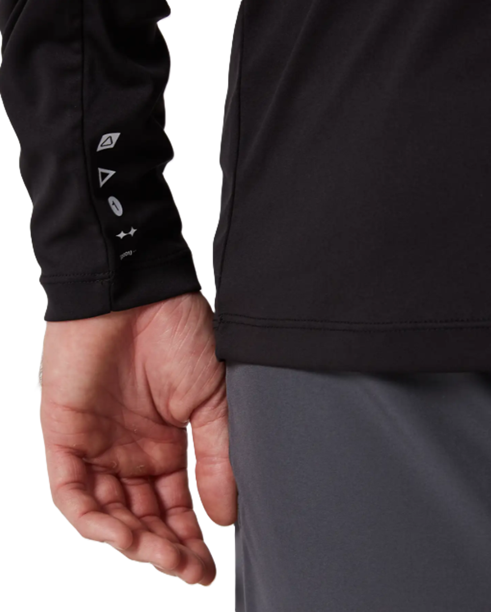 Follow Sun Tee Longsleeve UPF Black