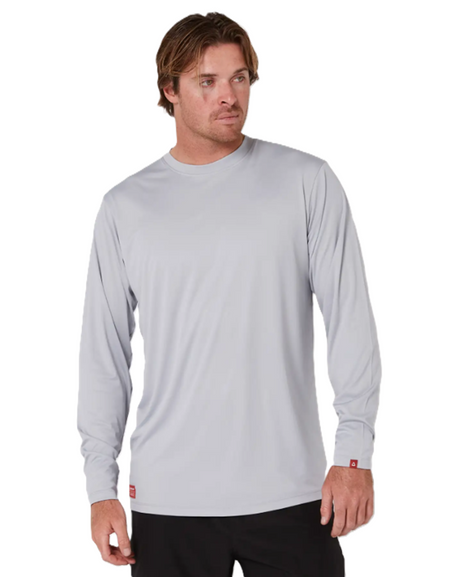 Follow Sun Tee Longsleeve UPF Light Grey L