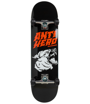 Anti Hero Hellhounds Skateboard Complete Black 8.5x14.25WB