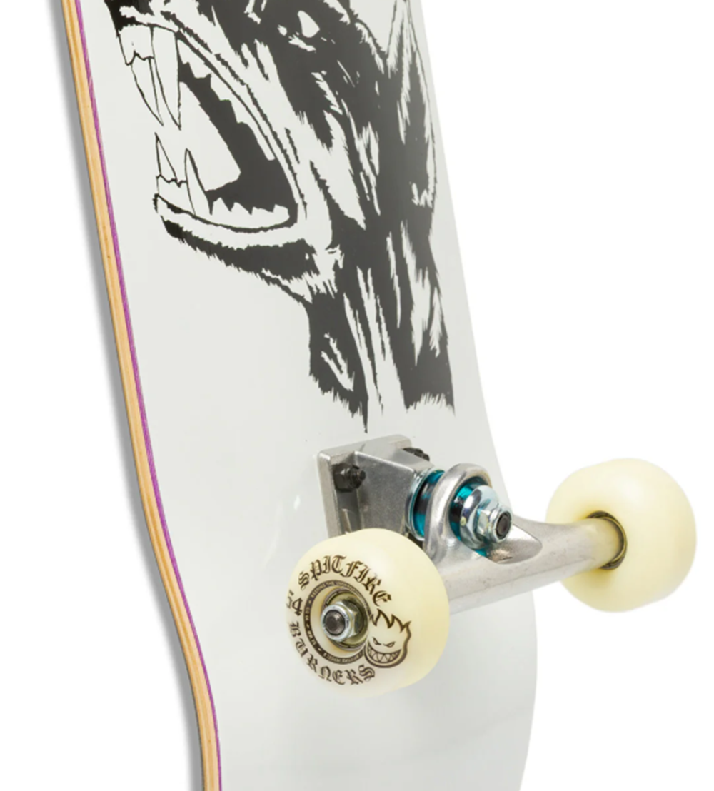 Anti Hero Hellhounds Skateboard Complete White 8.25x14.38