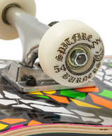 Real Mosaic Skateboard Complete Black 7.75x13WB