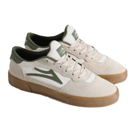 Lakai Cambridge Suede Shoes Cream Suede 9