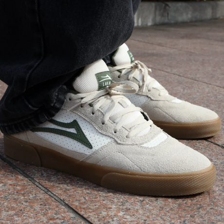 Lakai Cambridge Suede Shoes Cream Suede