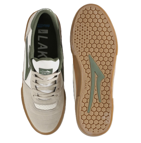 Lakai Cambridge Suede Shoes Cream Suede