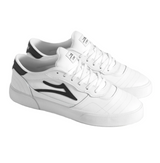Lakai Cambridge Suede Shoes White Leather