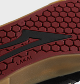Lakai Cambridge Suede Shoes Salabanzi Black Red