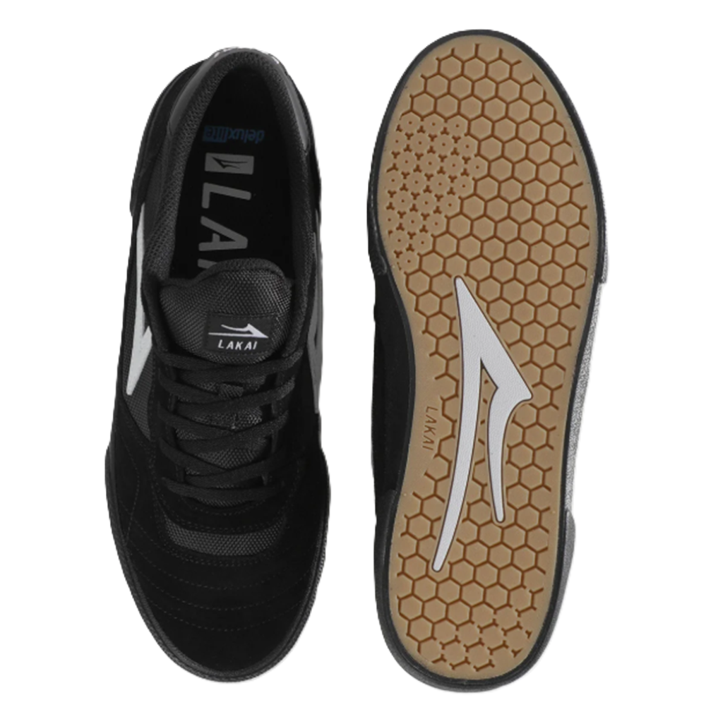 Lakai Cambridge Suede Shoes Black Suede
